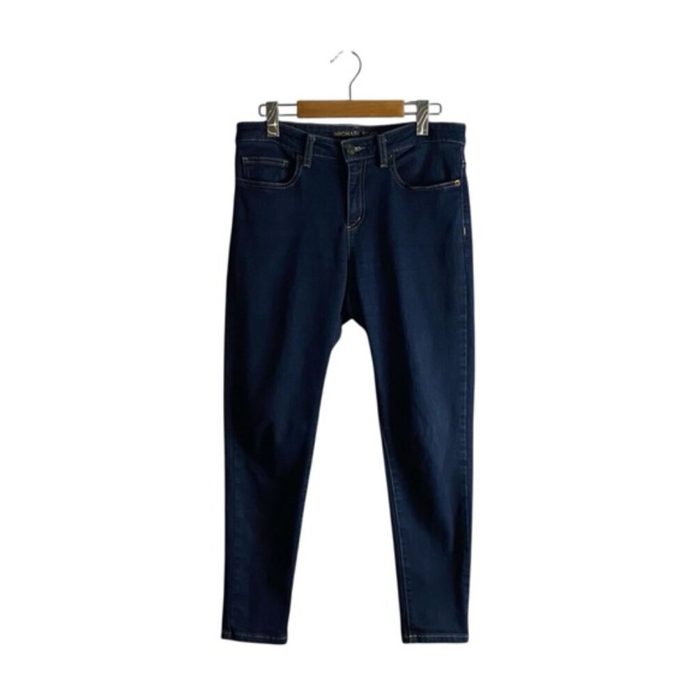 Michael Kors Women's Medium Indigo Izzy Skinny Ankle Jeans